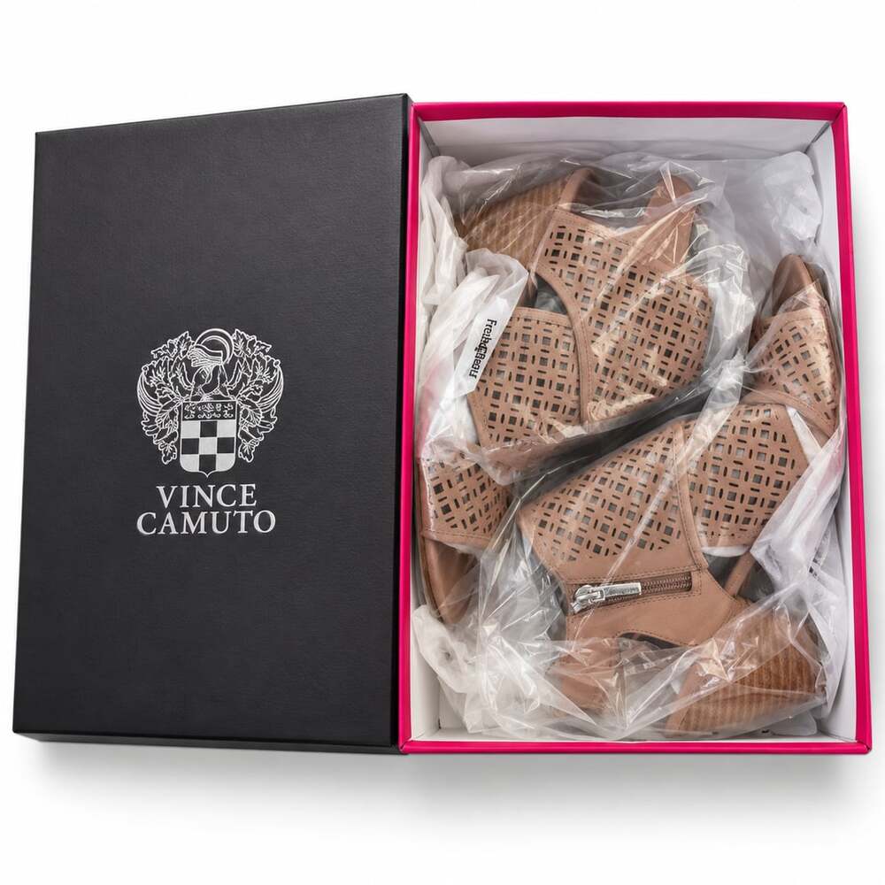 Vince Camuto VC-Ekanya Heather Rose W.Nubuck Heels
